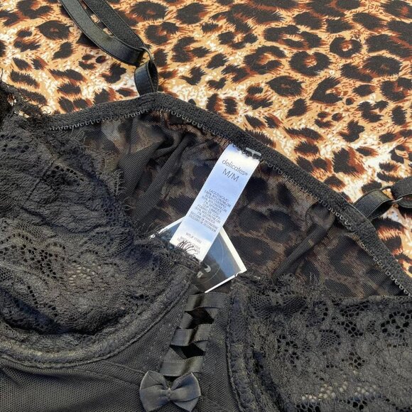 00s mesh bustier top - Picture 7 of 7